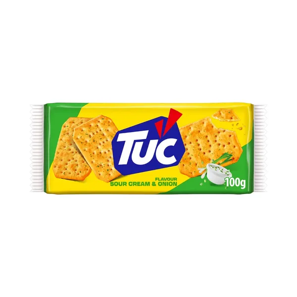 Kreekerid sibula ja hapukoorega, TUC, 100 g