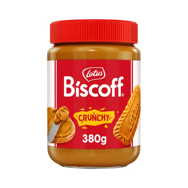 Kreem Crunchy, karamelliseeritud küpsised, krõbe, LOTUS BISCOFF, 380 g