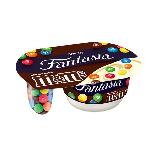 Kreemjas jogurt M&M kommidega, FANTASIA, 120 g