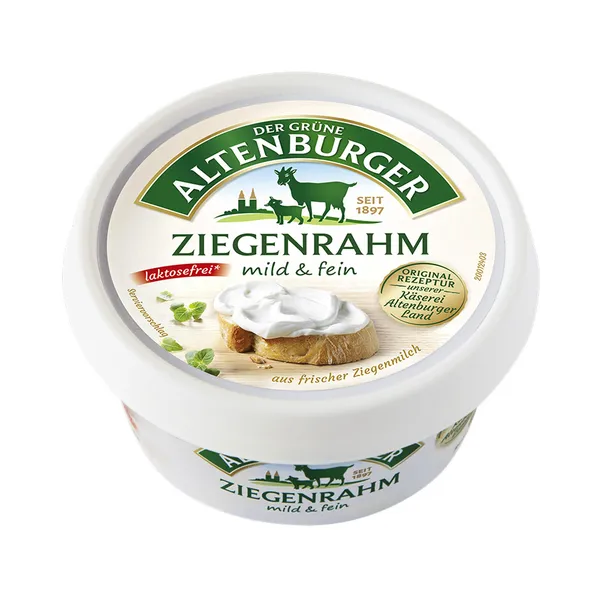 Kreemjuust kitsepiimast laktoosivaba, ALTENBURGER, 150 g