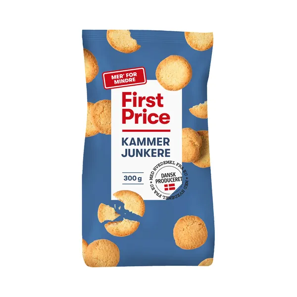 Krõbedad küpsised, FIRST PRICE, 300 g