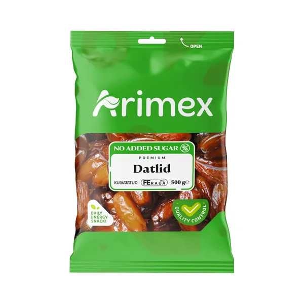 Kuivatatud dattel Premium, ARIMEX, 500 g