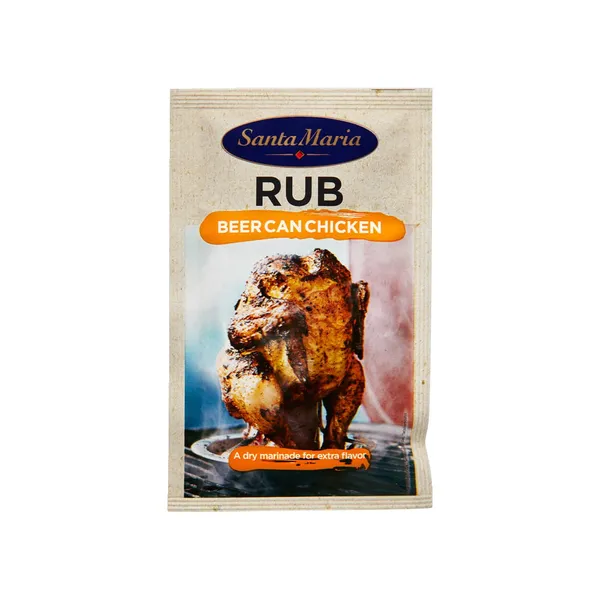 Kuivmarinaadisegu Beer Can Chicken, SANTA MARIA, 30 g