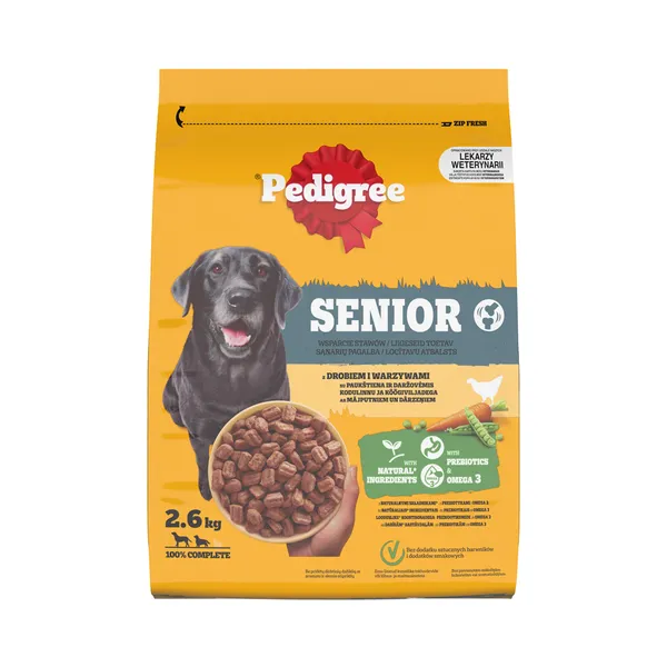 Kuivtoit koertele Linnuliha ja Köögivilja, PEDIGREE, 2,6kg