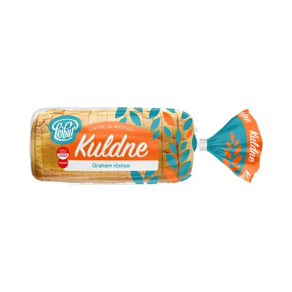 Kuldne Graham röstsai, LEIBUR, 500 g