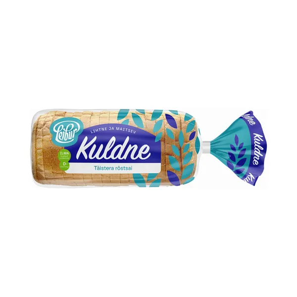 Kuldne Täistera röstsai, LEIBUR, 500 g