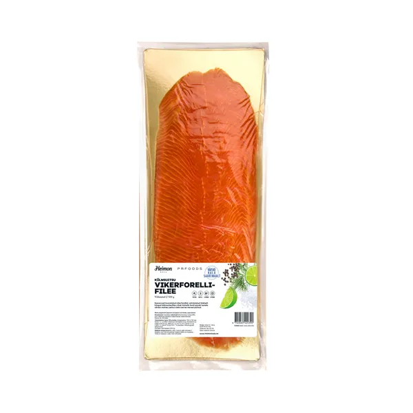 Külmsuitsu vikerforellifilee viilud, HEIMON, 500 g