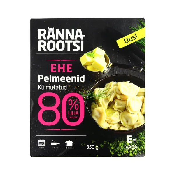 Külmutatud EHE pelmeenid, RANNAROOTSI, 350 g