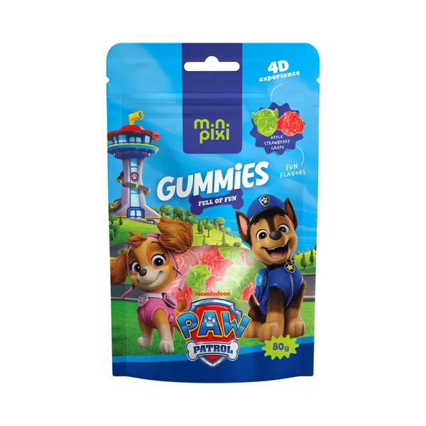 Kummikommid Käpapatrull, MINI PIXI, 80g