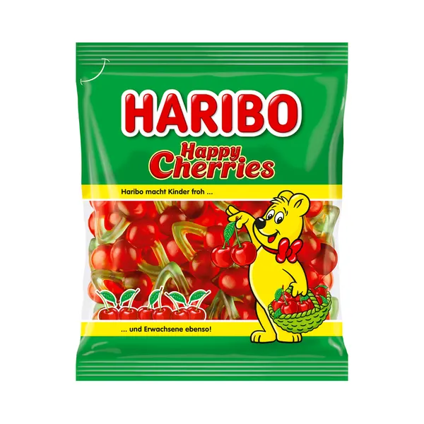 Kummikommid Kirsid, HARIBO, 175 g