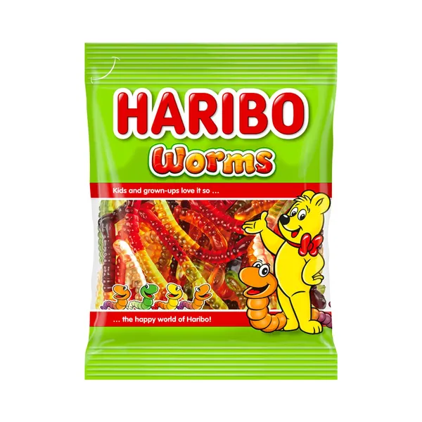 Kummikommid Ussid, HARIBO, 100 g