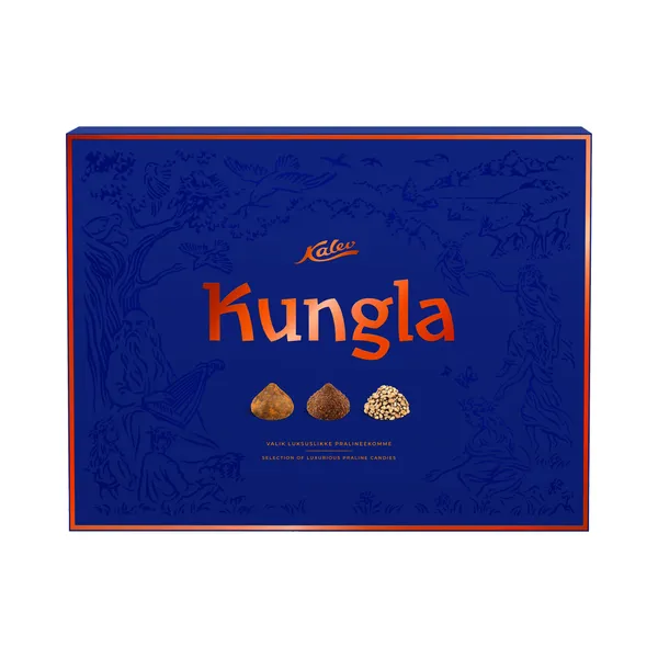 Kungla valik pralineekomme, KALEV, 390 g