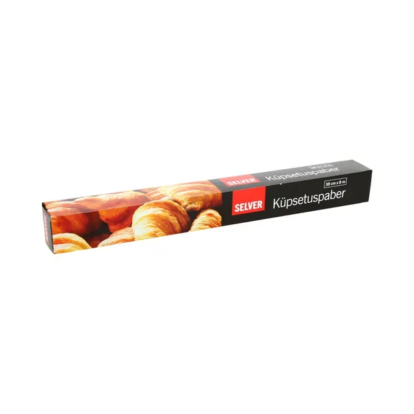 Küpsetuspaberi rull 38cmx8m, SELVER, 1 tk