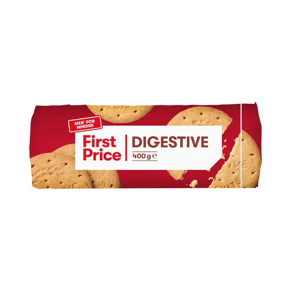 Küpsised Digestive, FIRST PRICE, 400 g