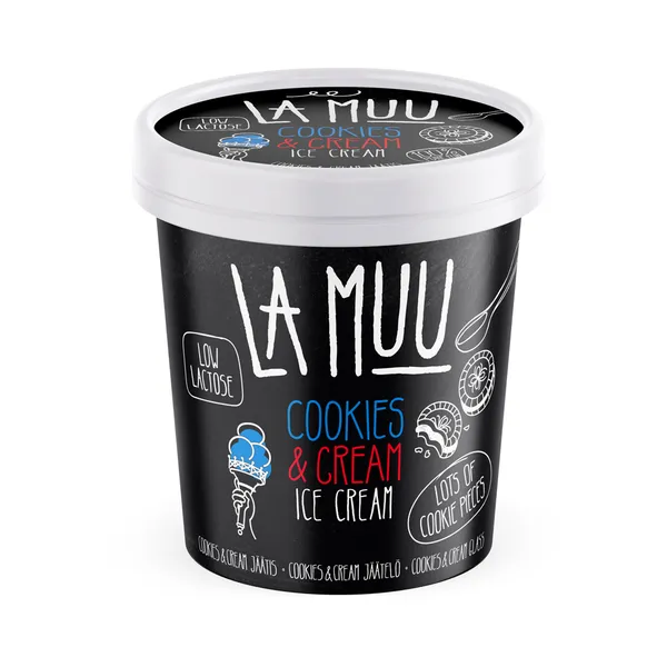 Küpsisejäätis, LA MUU, 250 g