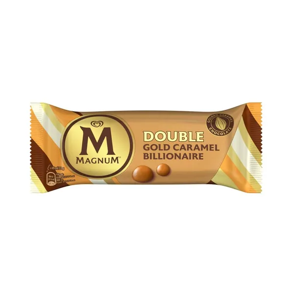 Küpsisemaitseline jäätis pekanipähklimaitselise jäätise keeru ja soolakaramelli kastmega, MAGNUM, 71 g