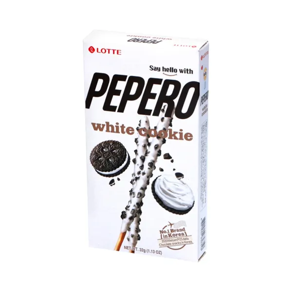 Küpsisepulgad küpsisetükkide ja valge šokolaadiga, PEPERO, 32 g