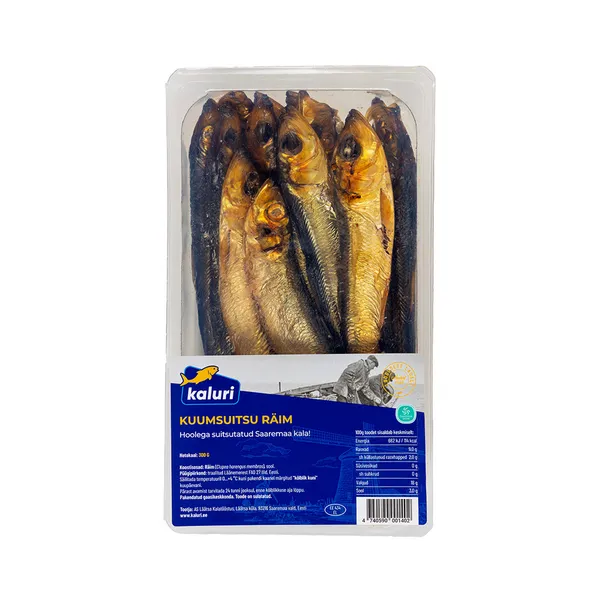 Kuumsuitsu räim, KALURI, 300g