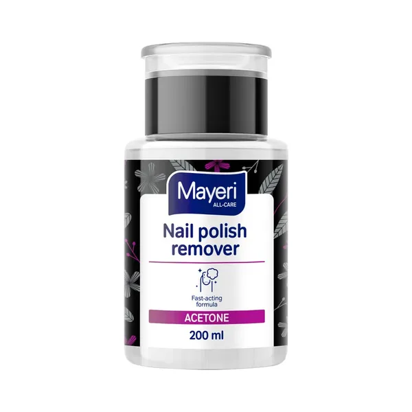 Küünelakieemaldaja  atsetooniga, MAYERI, 200 ml