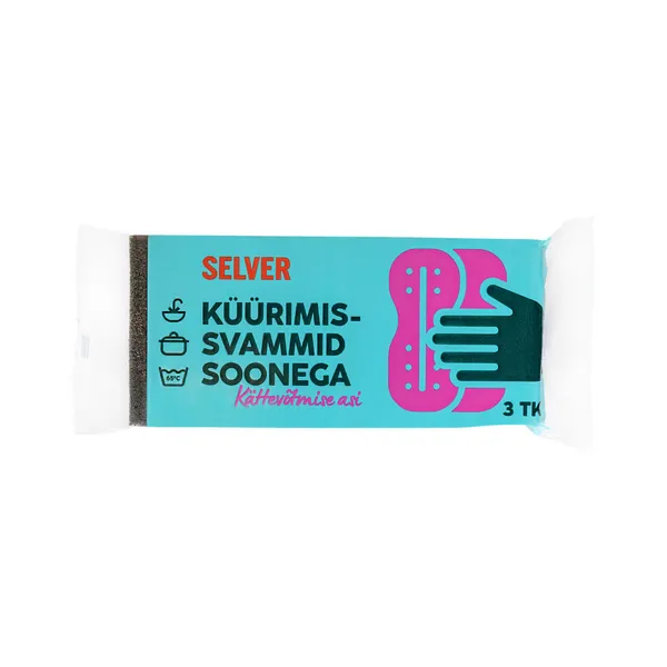 Küürimissvammid soonega, SELVER, 3 tk