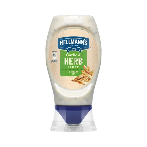Küüslaugu-ürdi kaste, HELLMANN'S, 250 ml