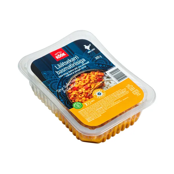 Läätsekarri basmatiriisiga, SELVERI KÖÖK, 300 g
