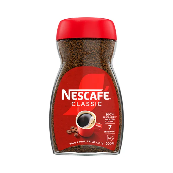 Lahustuv kohv Classic (klaaspurk), NESCAFE, 200 g