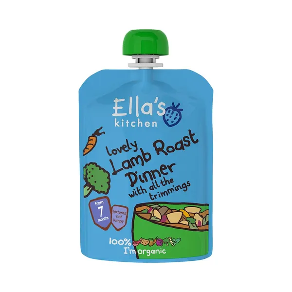 Lambaroog köögiviljadega, ELLA'S KITCHEN, 130 g