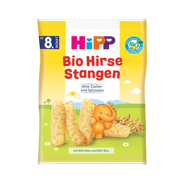 Laste hirsipulgad BIO 8k, HIPP, 30 g