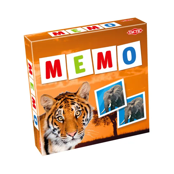 Lauamäng Memo "Metsloomad", TACTIC, 1 tk