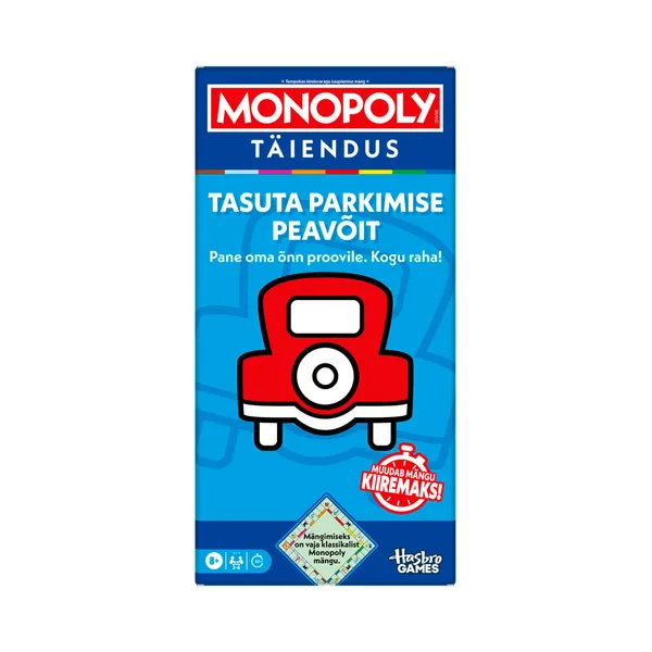 Lauamäng Tasuta Parkimise Peavõit (Monopoly täiendus), MONOPOLY, 1 tk