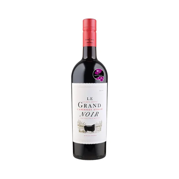 LE GRAND NOIR, KGT Vein Cabernet Shiraz, 13% 0,75 L, R14/96939/77