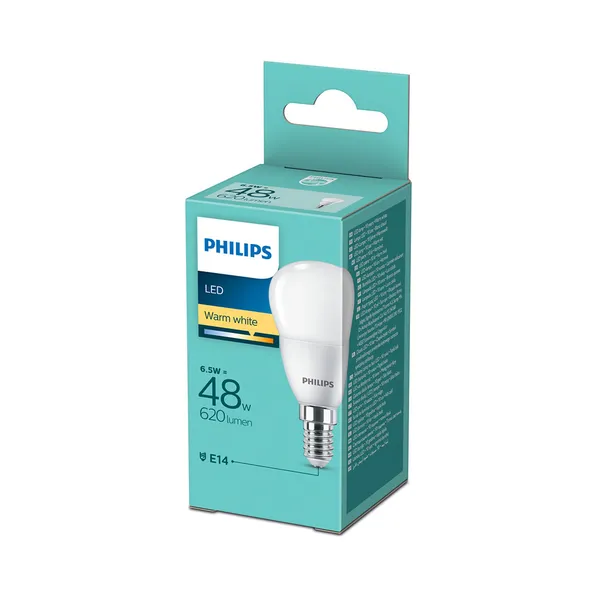 LED lamp dekoratiiv P45 6,5W E14 620lm, PHILIPS, 1 tk