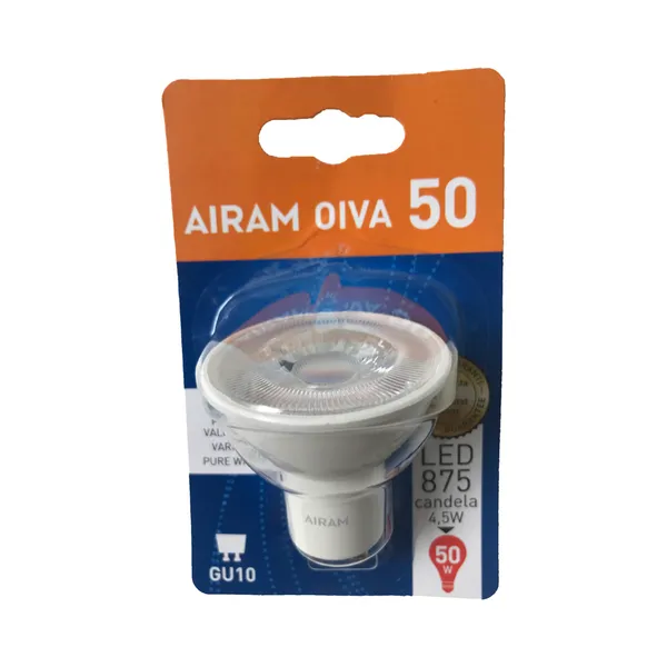 Led lamp Oiva Par16 36* 4,5W/830 BL, AIRAM, 1 tk