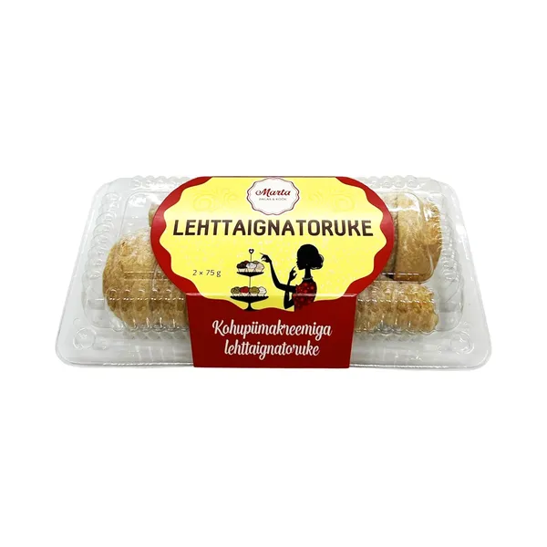 Lehttaignatoruke kohupiimakreemiga, MARTA PAGAR, 2 x 75 g