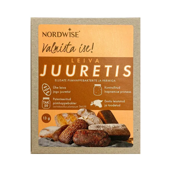 Leivajuuretis, NORDWISE®, 13 g