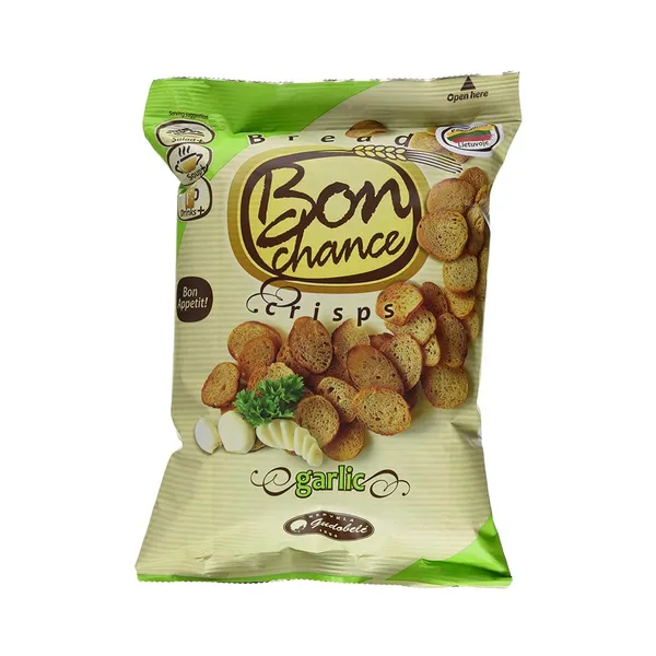 Leivakrõpsud küüslaugu, BON CHANCE, 240 g
