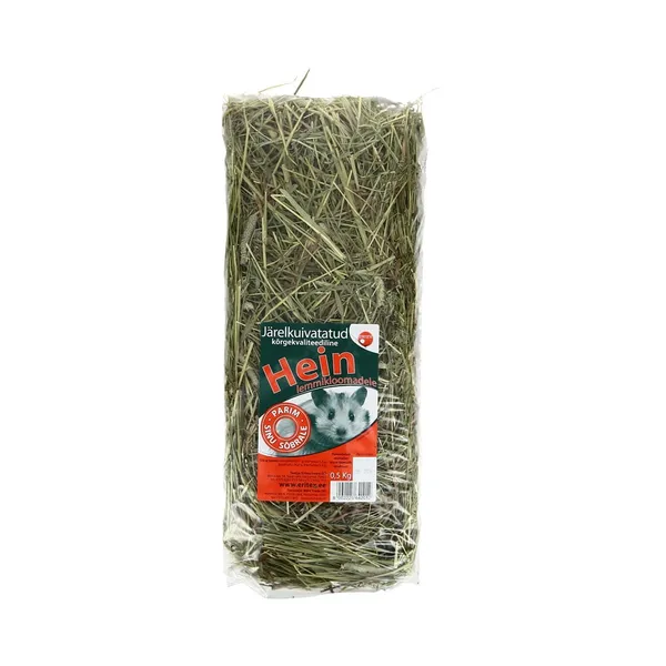 Lemmiklooma järelkuivatatud hein, ERITEX, 500g