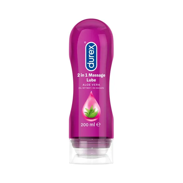 Libesti +massaazigeel Aloe Vera 2in1, DUREX, 200 ml