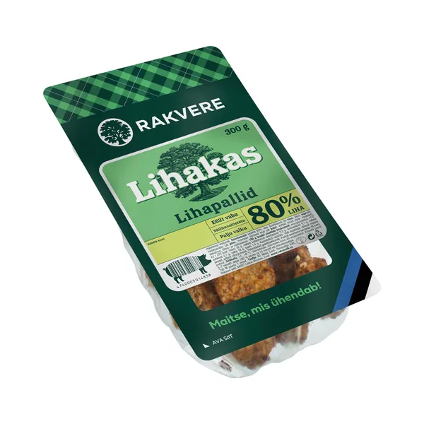 Lihakas lihapall, RAKVERE LK, 300 g