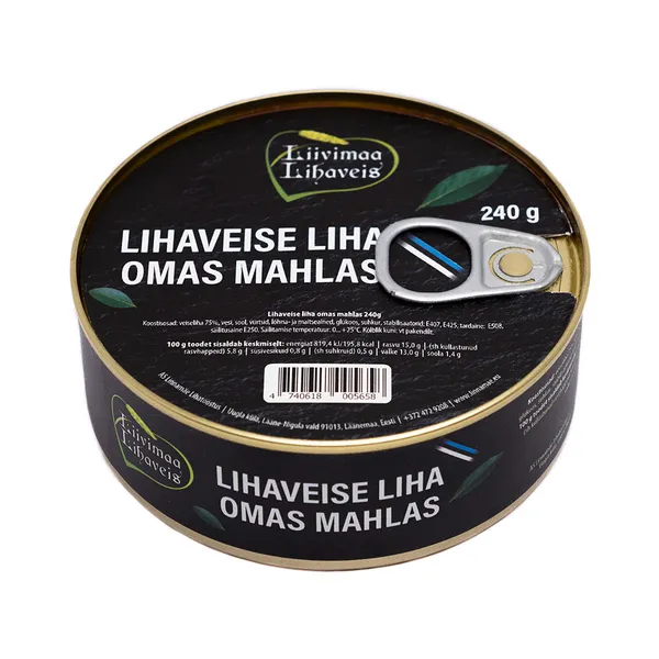 Lihaveise liha omas mahlas, LIIVIMAA LIHAVEIS, 240 g