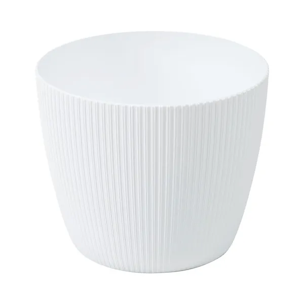Lillepott Magnolia Jumper d.16cm, valge, LAMELA, 1 tk