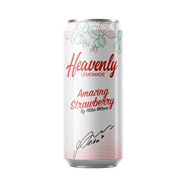 Limonaad maasikamaitseline, HEAVENLY, 330 ml