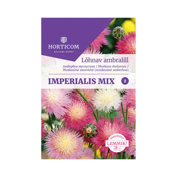 Lõhnav ambralill (lõhnav muskusjumikas) Mix 1g, HORTICOM, 1 tk