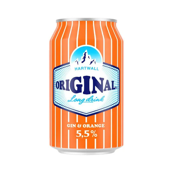 Muu alkohoolne jook Hartwall Original Long Drink Orange 5,5%vol 0,33l