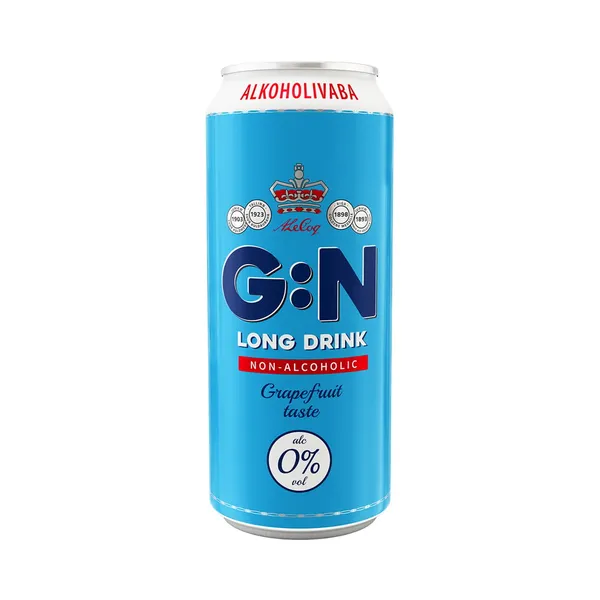 Long Drink grapefruit, alkoholivaba, G:N, 500 ml