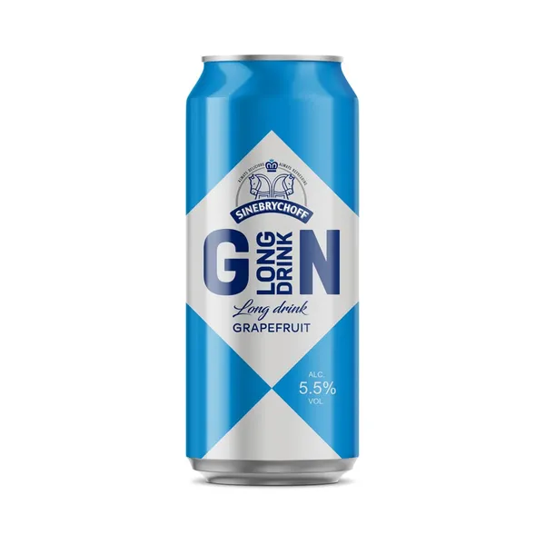 Sinebrychoff  Grapefruit, Long Drink 5,5% 0,5 L, purk, R19/139320/46