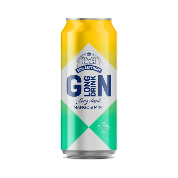 Long drink mango&mint, SINEBRYCHOFF, 500 ml