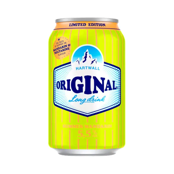 Long Drink Summer Mandarin, HARTWALL, 330 ml