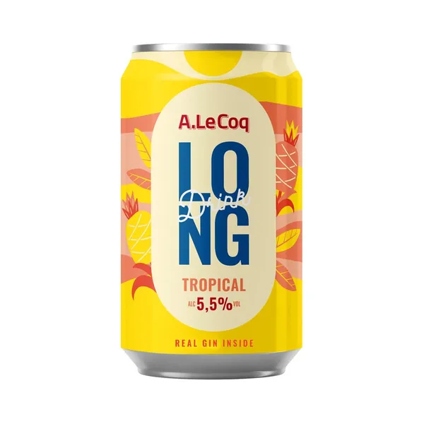 Muu alkohoolne jook A. LE COQ Long Tropical, 5,5%vol, 0,33L,R24/186772/46